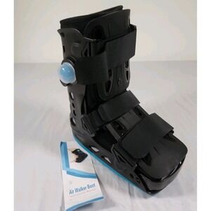 Double Balloon Ankle Protector Fracture‎ Fixation Boot Air Cam Walk Boots Medium